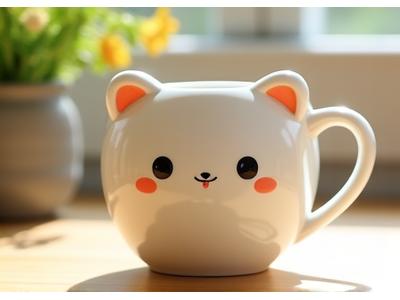 オリジナルキャラクターのマグカップ