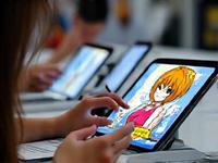 イラストワークショップの風景