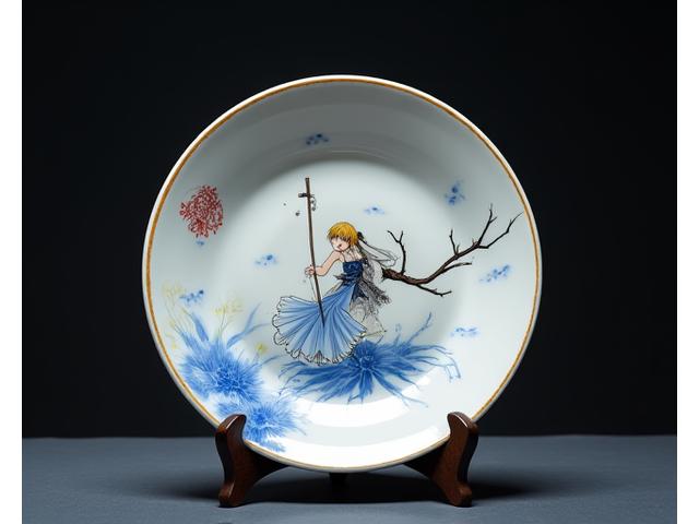 人気アニメのキャラクターが描かれた有田焼の限定食器セット