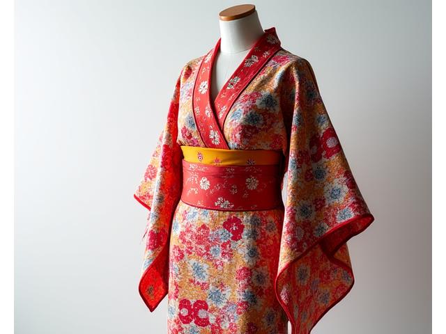 アニメ衣装デザインを施した京友禅の特別な浴衣