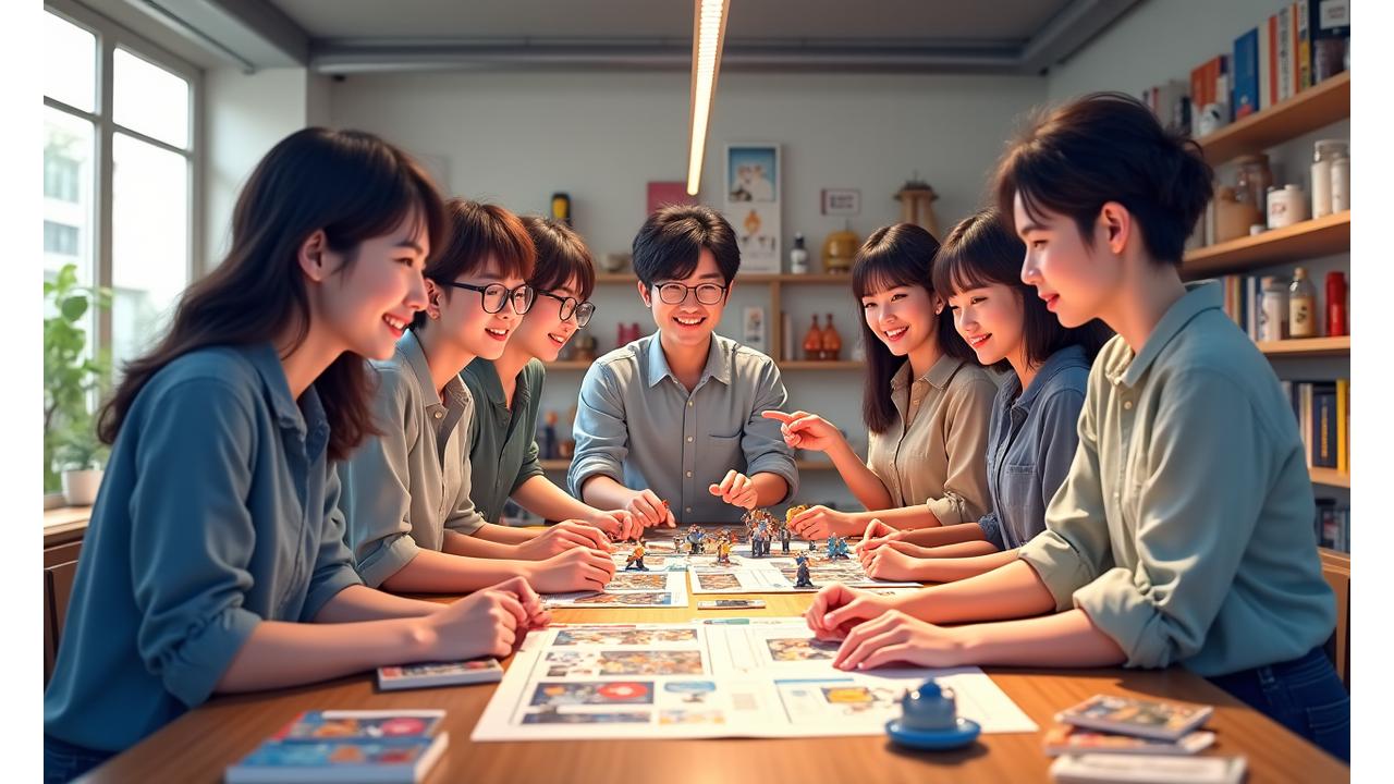 Otaku Niji Studios キュレーターチームの集合写真